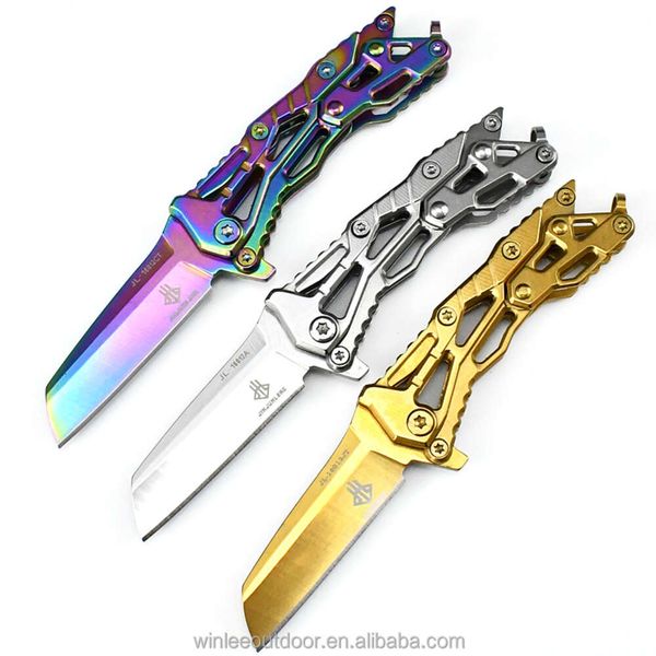 Nouveau design créatif 440c en acier couteau pliant tactique OEM OEM personnalisé EDC Pocket EDC Couteau pour la vente aux États-Unis