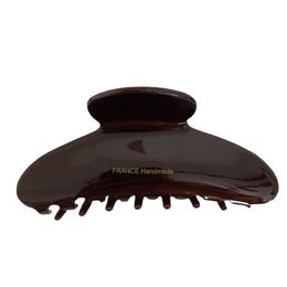 Nouveau conception créative texturé à cheveux acide acétique Clip de cheveux accessoires de cheveux rétro grands de 10,5 cm de marbrure de requin coloré