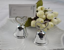 NOUVEAU CRIET KISSING Bell Heart Bells Clips Message Clips de note Clips pour la fête de la fête Décoration de la table Favors1264318