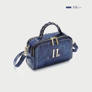 Nouveau sac à main créatif Liudin mode une épaule bandoulière lettre sac carré seiko fine usine ventes directes