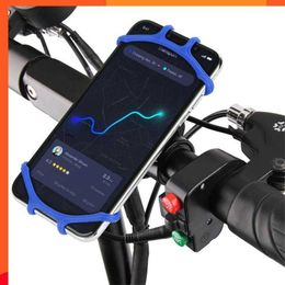 Nouveau support de téléphone de vélo en Silicone créatif Balance voiture moto 360 support de support rotatif accessoires de téléphone pour Iphone Xiaomi