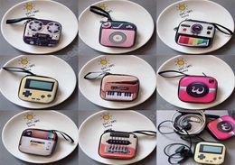 Nouveau sac créatif à sac à main MINI Key Case Retro Retro Record Tape Buggage Pattern Elecphone Coin Storage Sac Dar1653446313