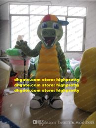 Nieuwe krokodile alligator mascotte kostuum volwassen stripfiguur Outfit Pak zakelijke belangenbehartiging kinderdagverblijf School ZZ7864