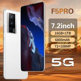 Nuevo teléfono inteligente transfronterizo F5 Pro Android 3G 64G máquina todo en uno de gran memoria de comercio exterior Universal