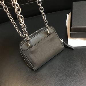 Nieuw kruispatroon kettingkaarttas muntetui Vintage stijl schouder crossbody portemonnee lippenstift mode kleine tas met box321c