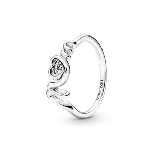 Nouveaux anneaux de mariage de fleur de couronne pour les femmes bijoux de créateur bricolage fit bague Pandora avec cadeau de maman
