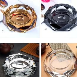 NOUVEAU CRISTAL VERRE OCTORNAL CENRAY TRAY TRAY 5 COULEURS Fashion Creative Hotel Restaurant Home Feuilles Accessoires Craft CastraSys LL