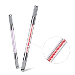 Nuevo Crystal Tebori Microblade Cowerbow Tattoo Pen Pen Pen Pen Máquina de micropigmentación Permanente de micropigmation Pen para máquina de maquillaje permanente