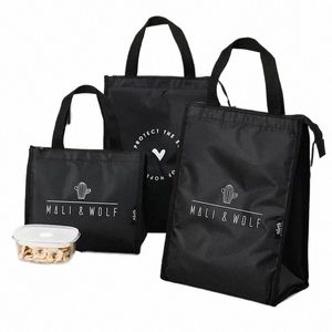 NIEUWE VERKOPTE STIJL Geïsoleerde lunchzak, duurzame bentozak, thermische geïsoleerde lunchbox, tote koeltas, lunchctainer P2VN#