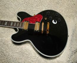 Nouvelle guitare BBK noire personnalisée, guitare électrique Custom Shop 019422156