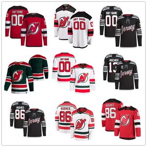 Nieuwe aangepaste Jersey Devils Hockey Jerseys 2 Brendan Smith 11 Chris Tierney 44 Miles Wood 33 Tyler Wotherspoon 27 Scott Niedermayer 50 Nico Daws 24 Colin Miller