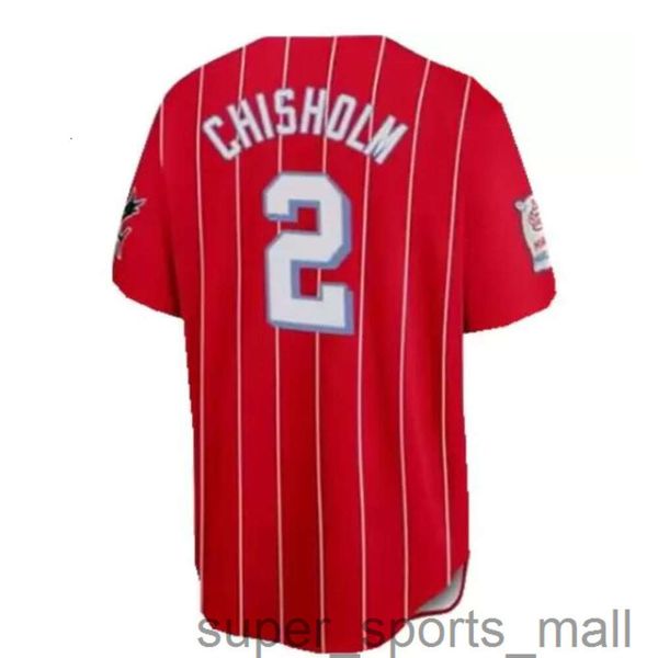 Nuevo personalizado S-4XL Jazz Chisholm Jr. Jersey Sandy Alcantara Béisbol Jon Berti Miamis Max Meyer Luis Arraez Jesús Sánchez Marlins García Sánchez Josh Bell