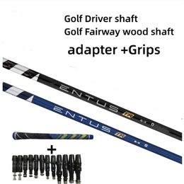 Nouveau arbre de golf personnalisable Arbre en bois Fujikura Ventus TR-5 / 6/7 Bleu, arbres de club - 0,335 Astuce - S, R, X Flex Options Free Assembly Sleeve and Grip