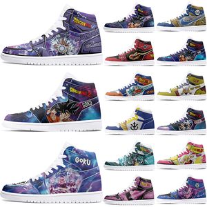 nouvelles chaussures personnalisées 1s chaussures de bricolage chaussures de basket-ball wen 1 femmes 1 personnage d'anime personnalisé tendance personnalisée chaussures d'extérieur polyvalentes