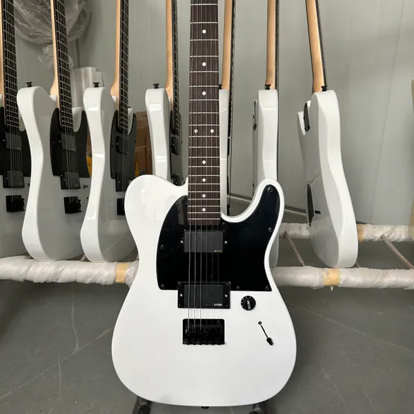 Nouvelle guitare électrique signature personnalisée, touche en palissandre, pick-up fermé, gratuite