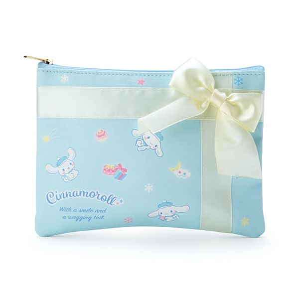 Nouveau sac cosmétique à cravate mignonne pour filles dessin animé cannamoroll de voyage de voyages de voyage organisateur kid kildren crayon crayon sac 229