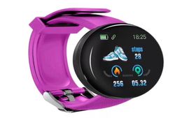 Nieuwe D18 Smart Polsbandjes Horloges Armband Waterdicht Hartslag Bloeddruk Kleurenscherm Sport Tracker Smart Polsband Smartban9744816
