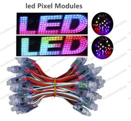 NIEUW DC5V 12mm WS2811 LED Pixel module IP68 waterdicht full color RGB string kerst LED licht Adresseerbaar 2811 IC MYY2840064