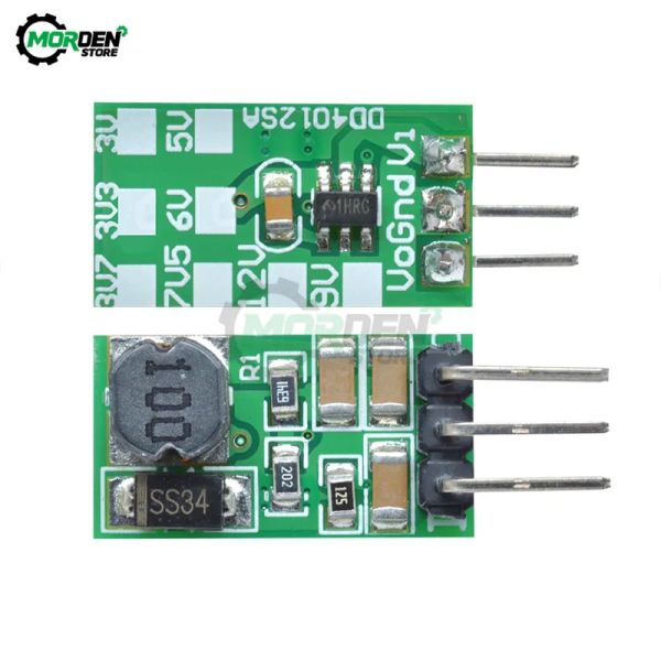 Nuevo DD4012SA 1A DC 5V 6V 9V 12V 24V a DC 3.3V 5V 7V 12V DC-DC DC Buck Converter Converter Voltaje Regulador de módulo de módulo WIH PIN