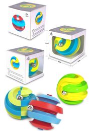 Nieuwe decompressie knikkerbaan fidget speelgoed magische ringen magische kubus bal Mobius vingertop gyro speelgoed voor jongens en grils geschenken
