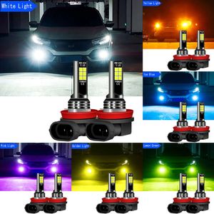 Nieuwe Decoratieve Verlichting 2 Stuks Auto Led Mistlamp Blub Lamp H8 H11 Voor Fiat 124 Spider 500L 500X Bravo 2 Ducato Panda Punto Sedici Tipo 2015 2016 2017