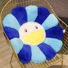 Novo travesseiro decorativo kawaii sorriso solar brinquedos de pelúcia de flores de corpo macio de boneca de gato de gato de gato de gato de pet home pillow home Car decoração adulta gi229d