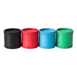 Nieuw afbreekbaar materiaal 55 mm vierlaags rookmolen draagbare plastic molen