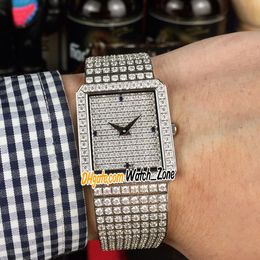 Nieuwe Deluxe Sieraden Dames Horloges Serie G0A02701 Gypsophila Diamond Dial Swiss Quartz Mens Unisex Watch Steel Diamond Bracelet Watch_Zone