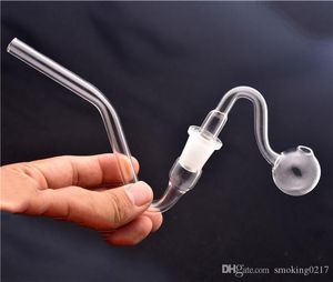 Nouveau tuyau de brûleur à mazout en verre desgin avec 14mm 18mm mâle femelle J-Hook adaptateur tube de paille pour eau en verre bong brûleur à mazout