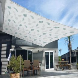 Nuevo diseño 160GSM parasol impermeable Vela de cuatro esquinas rectángulo oxford PE dosel Playa Camping al aire libre Patio Jardín Piscina Refugio solar
