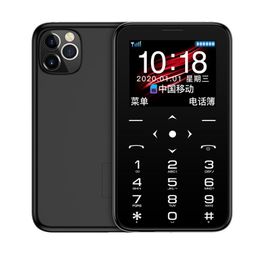 Nieuw ontwerp 7s smartphone draagbaar 48 mm ultra dunne MTK chipset mini GSM GPS Children Mobile Card Basic mobiele telefoon met retail PAC7333897