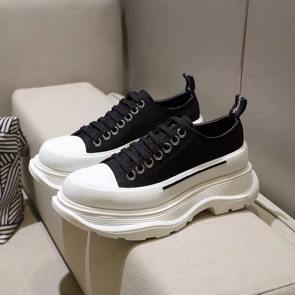 Nouveau Design bottes fond épais rehaussement plate-forme chaussures en toile décontractées hommes chaussures décontractées chaussures de mode de rue