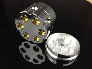 Nieuw Ontwerp Bullet Vorm Herbal Herb Tobacco Grinder Matte Rook Grinders Hand Muller Magnetic