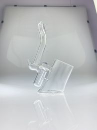 Nieuw ontwerp Clear Proxy Hookah Thread Smoking Pipeconcessions Only Sale Glass