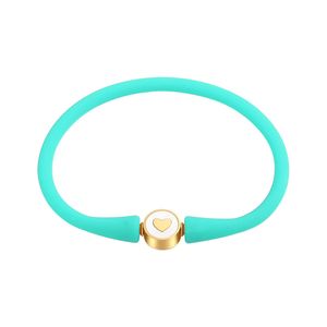 Nouveau design Bracelet de style coeur en silicone en silicone