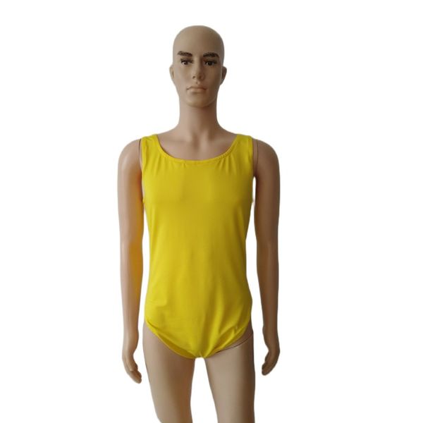 Trajes de nuevo diseño Ropa de baile de ballet Body sin mangas Traje de baño de una pieza para niña Mono ajustado sexy Traje de spandex