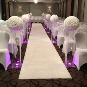 Nuevo diseño decorativo acrílico transparente boda columna pilar pasarela soporte florero para decoración de escenario de boda imake923