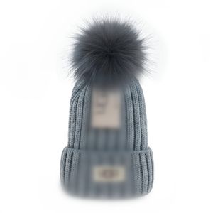 Nuevo diseño diseñador gaanie cartas clásicas de lana de tejido g para hombres otoño invierno bordado de lana gruesa tibia pareja de sombrero de moda de moda ug16