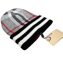 Chapeau tricoté de marque de styliste pour hommes et femmes, nouveau Design, automne et hiver, sport de plein air, chapeaux chauds en coton m3