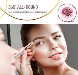 Nouveau design électrique rasoir de sourcils maquillage indolore sourcils épilateur mini rasoir rasoirs portable épilateur facial pour les femmes 014994500