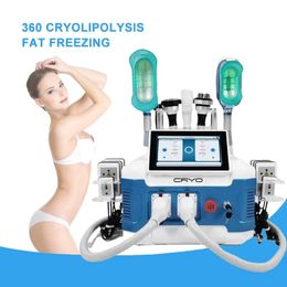 Nuevo diseño de congelación de grasa 360 máquina de adelgazamiento por criolipólisis/máquina de congelación de grasa por crioterapia eliminación de grasa del vientre criogénica