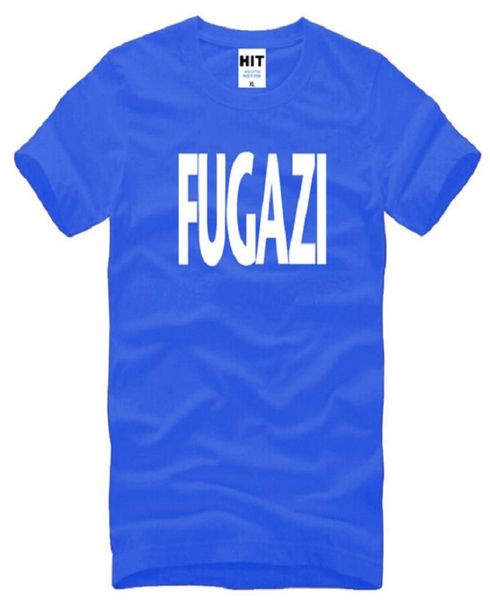 Nuevo diseño de camisetas fugazi hombres algodón de manga corta metal pesado pop hombres039s camiseta de verano estilo macho rock banda top t1949969