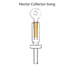 Nouveau conception de nargues tuyaux en verre brûleur d'huile Bong Dab Paille Paille Micro NC Set Fumer Water Pipe avec une balle OD 30 mm