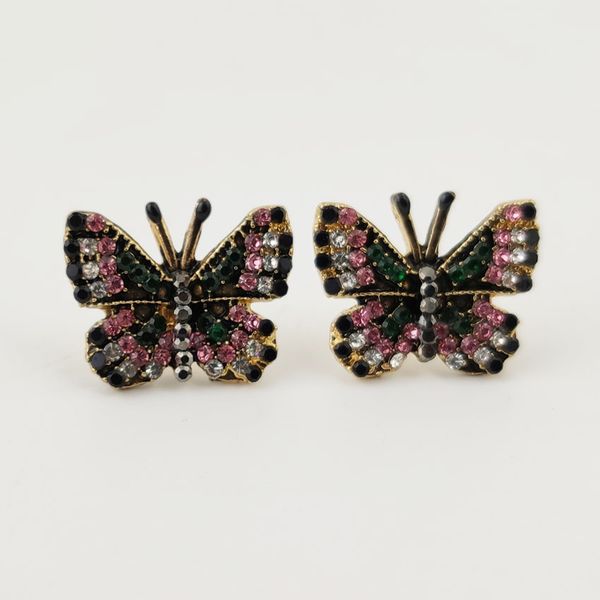 Boucles d'oreilles papillon intelligentes en Zircon pour femmes, nouveau Design, bijoux à la mode, luxe, rétro, haut de gamme, cadeau