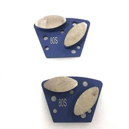 Nieuwe Design Ovale Segmenten Universele Concrete Slijpschoen Hoge Slijping Performance Diamond Polijsten Disc voor Vloer Renovatie 12pcs