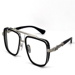 Nouveau design lunettes optiques rétro cadre carré PUSHIN ROD II avec masque pour les yeux style de veste de moto de l'industrie lourde qualité supérieure238Z