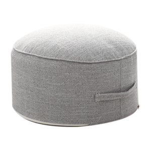 Nieuw ontwerp ronde hoge sterkte spons zitkussen tatami kussen meditatie yoga ronde mat stoel kussens (grijs)