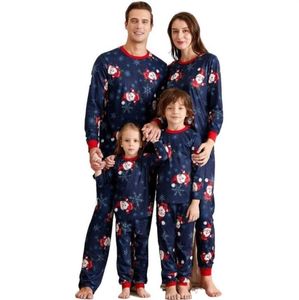 NIEUW ONTWERP Santa Claus Pyjamas Matching Family Christmas Pyjamas Boys Girls Sleepwear Kids Pyjama Ouders Slaapkleding Paren Pyjam5848548