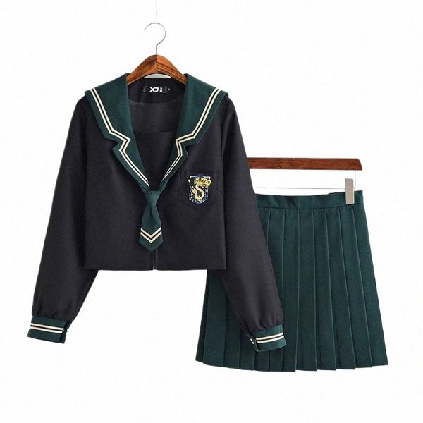 Nouvelle école de design Cosplay Costumes de marins d'automne Vêtements d'école pour adultes Femme Fille Uniforme Japonais Corée Étudiants Uniformes W2RN #