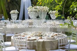 Nieuwe ontwerp Eenvoudige stijl Custom Clear Acrylic Flower Display, Tafel Bloem Stand voor Wedding Backdrop Stand Wedding Table Decor485